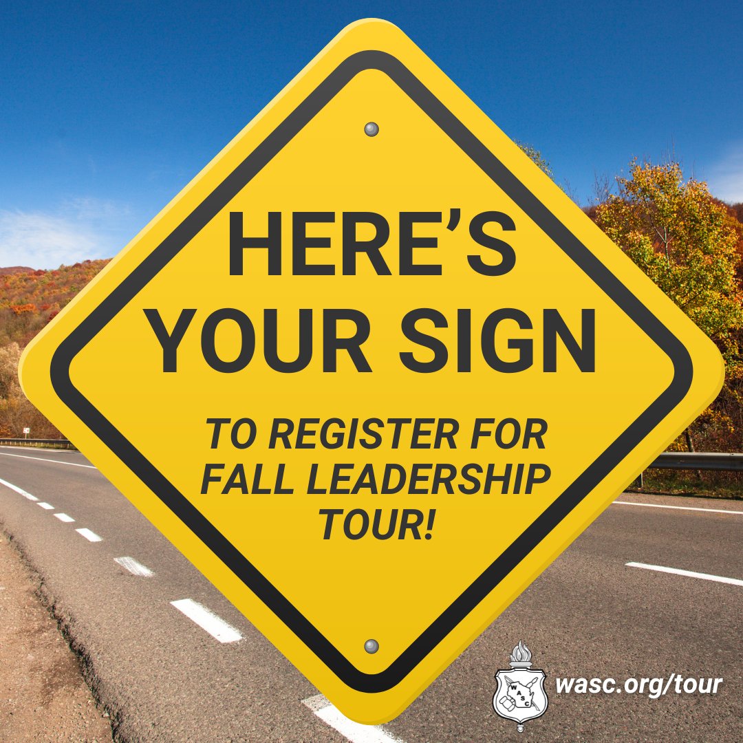 🛑 STOP SCROLLING! 🛑

Has your school registered for Fall Leadership Tour yet?

If not, HERE'S YOUR SIGN!

Registration ends November 1st.

Link in bio for more info.

#wascleader #studentleadership #leadership #studentvoice
