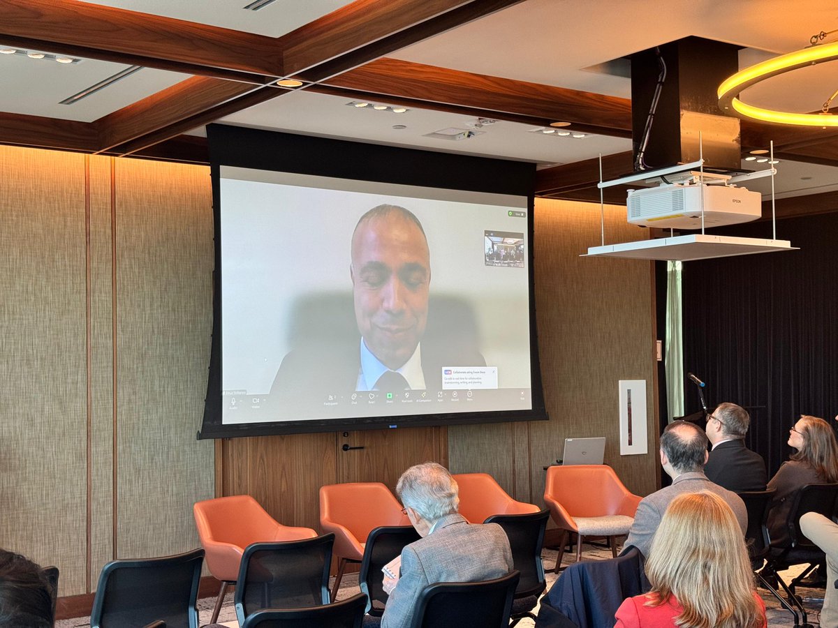 Spoke about 🇦🇿 climate action efforts at <a href="/usacc/">USACC</a>, <a href="/TradeGov/">ITA</a>, <a href="/CommerceGov/">U.S. Commerce Dept.</a> and the Johns Hopkins Science Diplomacy Hub for the Green Finance Leadership Summit: Heading to COP29.
#HopkinsBloombergCenter