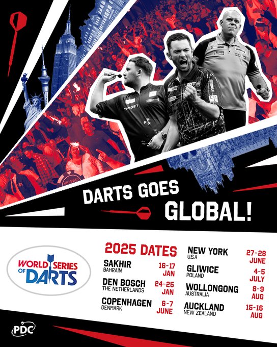 World Darts Championship Schedule 2025 Schedule