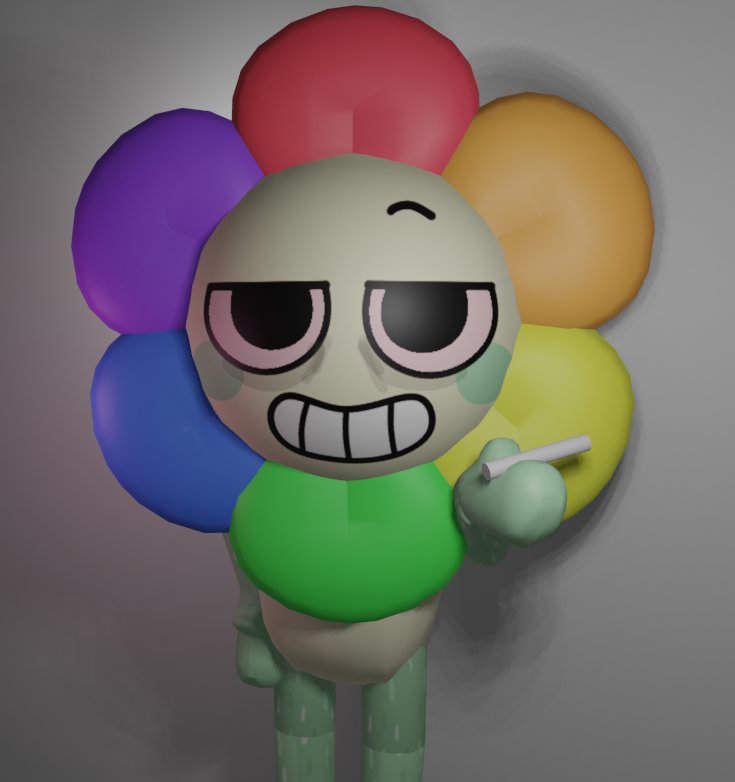 Dandy smoking a cigarette 

#Dandy
#dandysworld 
#dandysworldDandy