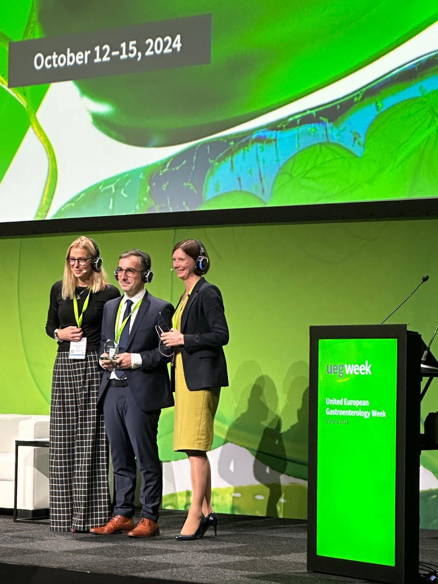 ibdleuven's tweet image. Extremely proud to have our @JoaoPGSabino being recognised as of of the @my_ueg #Rising #Star 2024, moving the needle in #IBD nutrition!