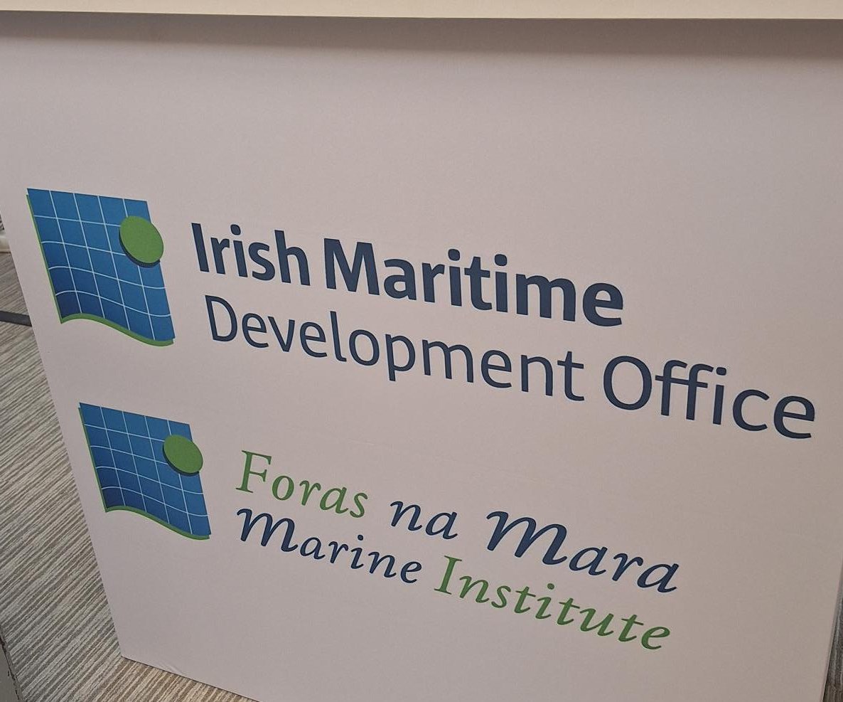 MarineInst's tweet photo. Getting the Ireland pavilion ready for #Seatech week in Brest. 🇫🇷
🇮🇪#GoTeamIreland @MarineInst, @IMDOIreland, @Entirl,
University of Limerick, Centre for Robotics and Intelligent Systems and the @NMCI_Ireland.
Thanks to @dfatirl Paris Embassy for coordinating.👏 https://t.co/dTTtlA8xSp