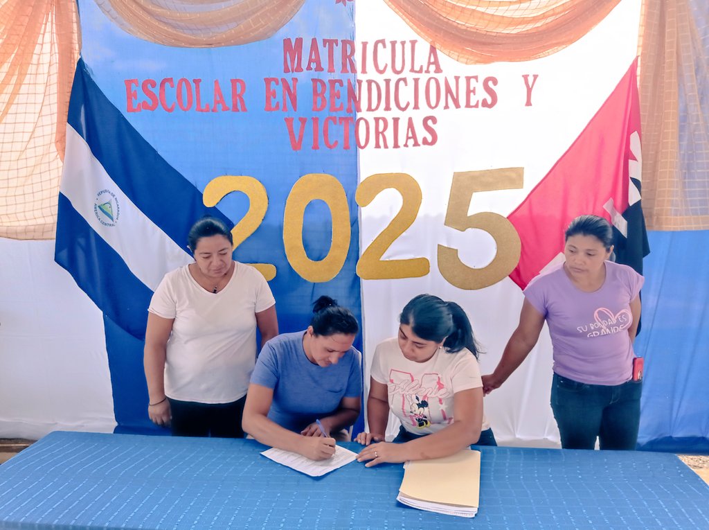 📅 Hoy! Lanzamiento de las matrículas para el Ciclo Escolar 2025, te esperamos en los centros educativos, seguimos avanzando en bendición por gracia de Dios. 📝📚