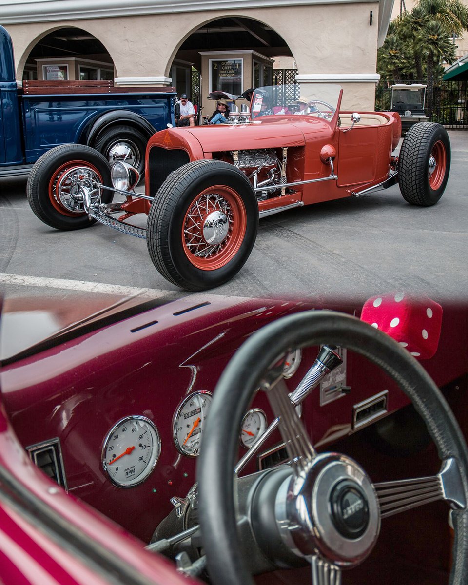 AutoMeter's tweet photo. Vintage vibes and Arctic White gauges make this 1927 Ford Roadster a true showstopper👀
#classicdaily #speed #garagebuilt #traditionalhotrod #rustyrods #hotrodculture https://t.co/f2K6zwl96Y