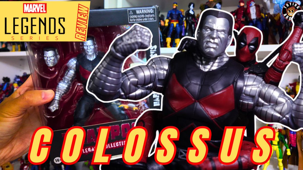 The new MARVEL LEGENDS Colossus is DOPE! Check out the review here

youtu.be/TpAPvBZWq7c

#marvellegends #deadpool