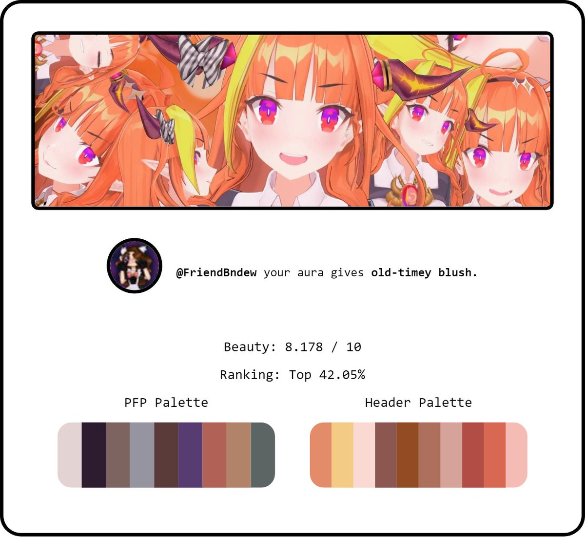 Strangely accurate for once...
Though I've not changed my banner for a very long time - I forgot it was even that 😂 xx