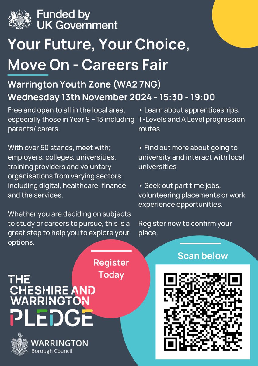 Warrington & Co (@warringtonco) on Twitter photo This #Careers Fair in #Warrington next month is a must for local companies looking for the next generation of talent. #recruitment <a href="/ThePledgeCW/">The Cheshire and Warrington Pledge</a> <a href="/WarringtonBC/">Warrington Borough Council</a> This #Careers Fair in #Warrington next month is a must for local companies looking for the next generation of talent. #recruitment <a href="/ThePledgeCW/">The Cheshire and Warrington Pledge</a> <a href="/WarringtonBC/">Warrington Borough Council</a>