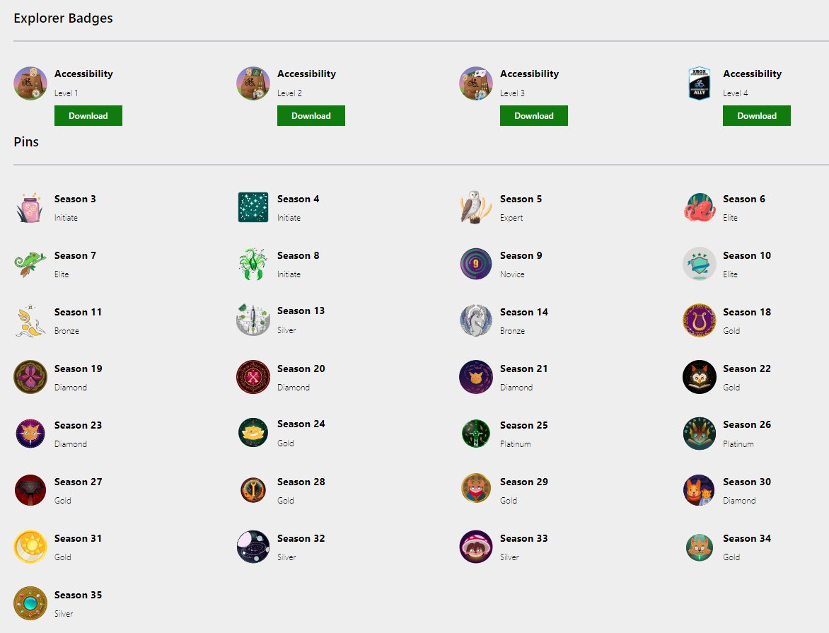 iSniperzHD's tweet photo. Well today is my final day as Xbox Ambassador before it ends tomorrow however its been quite fun and hanging out with others during they're streams also be showing my Pins from the Season and some swag i've had from them by doing Quests in the past. 

#Xbox
#XboxAmbassadors💚 https://t.co/kN7PXYluDR
