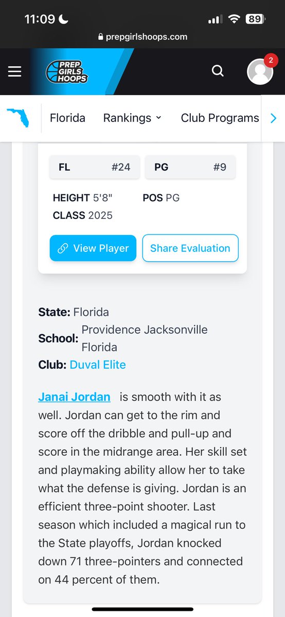 Thank you for the write up <a href="/PGHFlorida/">Prep Girls Hoops Florida</a>! <a href="/DuvalElite/">DuvalElite</a>