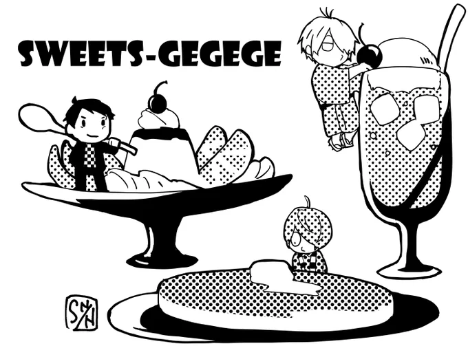 2時間で描いたにしては可愛く描けたのでは
(ノベルティの絵になるはず…) 