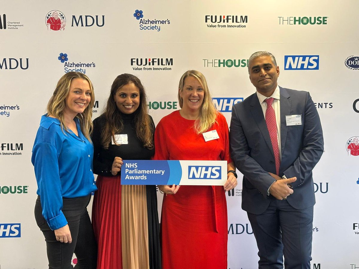 SELondonICS's tweet photo. Wishing the Bromley Child Health Integrated Partnership Team (BCHIP) the best of luck at the #NHSParliamentaryAwards today!

We’re proud of their amazing work transforming children’s healthcare in Bromley. Good luck to all the nominees making a difference across the NHS. https://t.co/hj9p9kDvzj