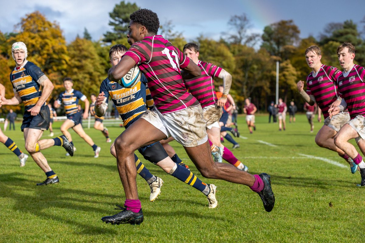 Fettes_Sport's tweet photo. Some wonderful pictures from @DougalNicol of the 1st XV’s excellent game against Strathallan on Saturday. 

The team met a tough physical challenge head on and brought an excellent skill and physicality level to the game. https://t.co/OIszT7xtAA