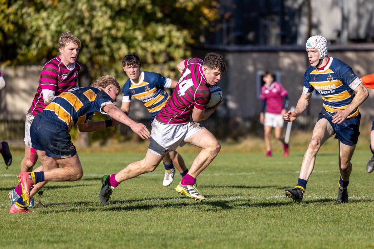 Fettes_Sport's tweet photo. Some wonderful pictures from @DougalNicol of the 1st XV’s excellent game against Strathallan on Saturday. 

The team met a tough physical challenge head on and brought an excellent skill and physicality level to the game. https://t.co/OIszT7xtAA
