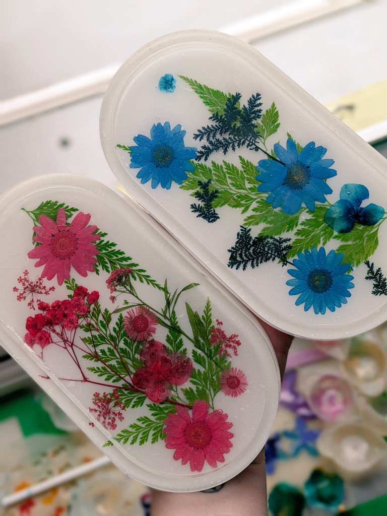 I've been using up my epoxy the last few weeks and I think these trays are my favourite 🥹