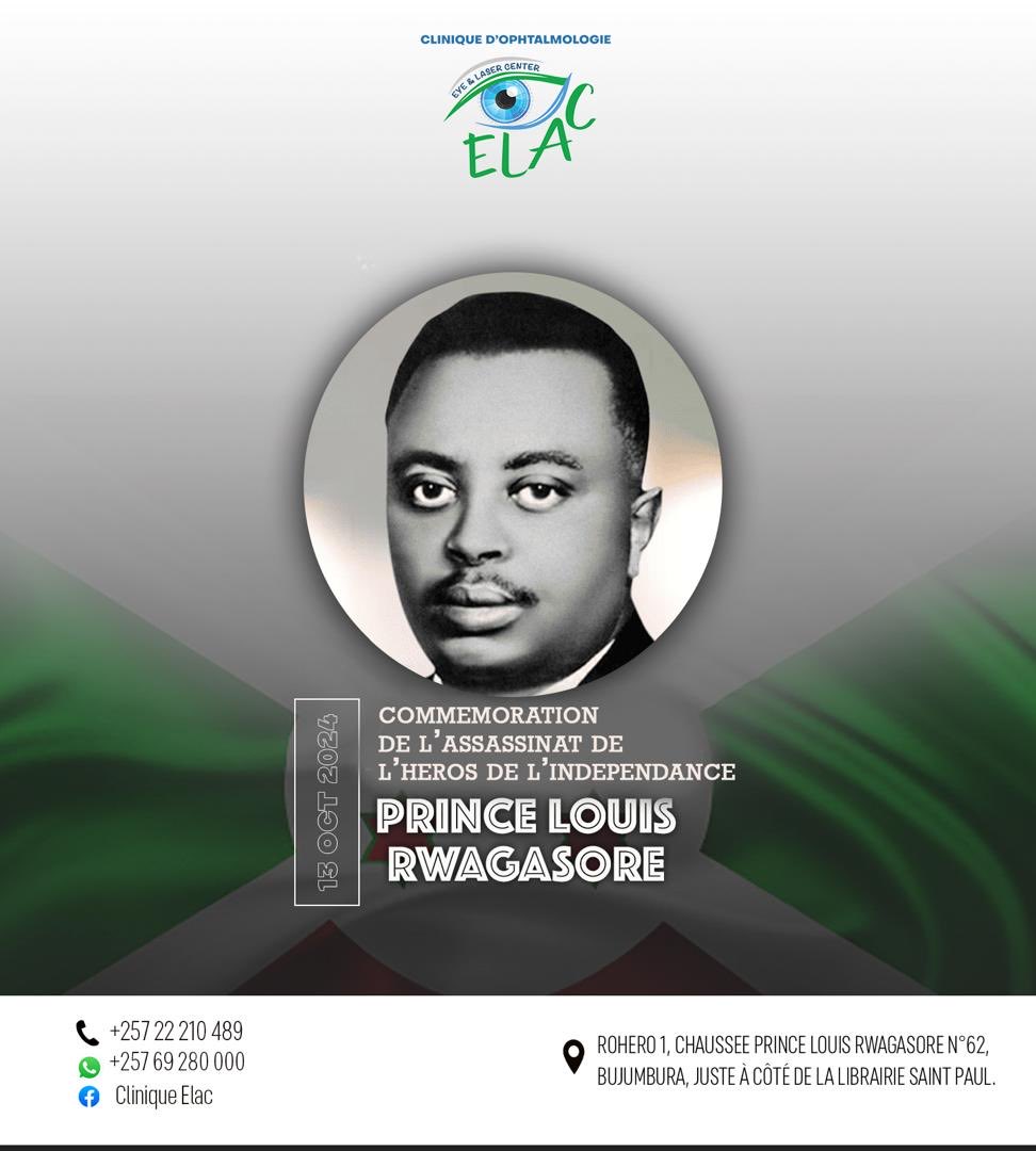 RetinologueJC's tweet photo. As we celebrate our heroes, let’s continue to give the best eye care to our fellow Burundians and friends https://t.co/8MqJfIgsHt