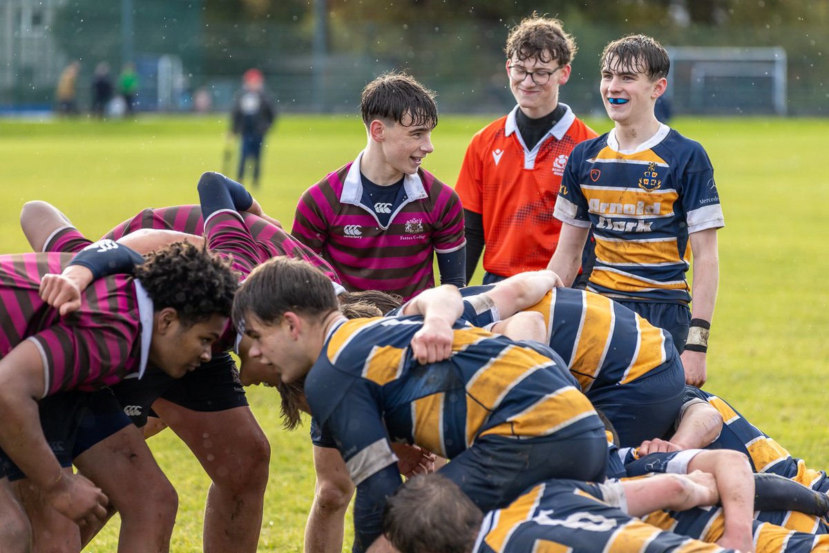Fettes_Sport's tweet image. The 2nd XV were also in action on Saturday where, despite putting in a solid effort, their 18 month winning streak came to an end. 

The team will be back ready to go again after the half term break!