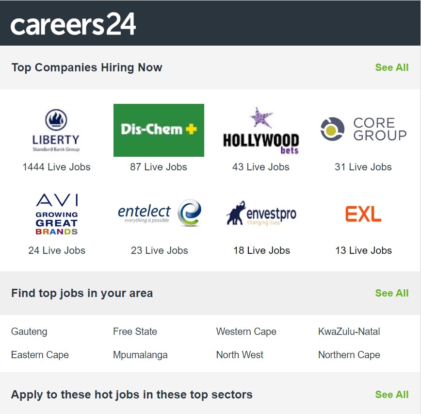 Missed our newsletter? No stress, we got you covered ...

m24c24.evlink.net/public/message…

Register with us : careers24.com/Register

#careers24 #c24 #careeradvice