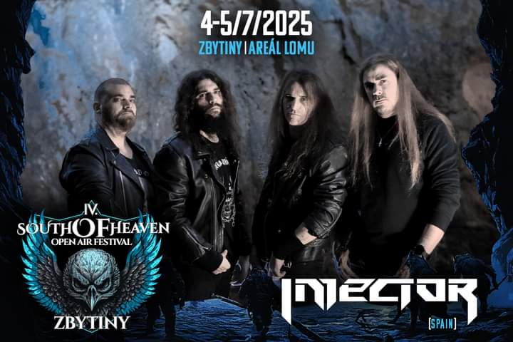 ⚡ Czechia, here we go! ⚡

It's a honor for us to announce that we will be devastating South of Heaven Open Air next year in Zbytiny, Czechia.

Be ready for an absolute blast, folks. See you there!

More news soon 👀