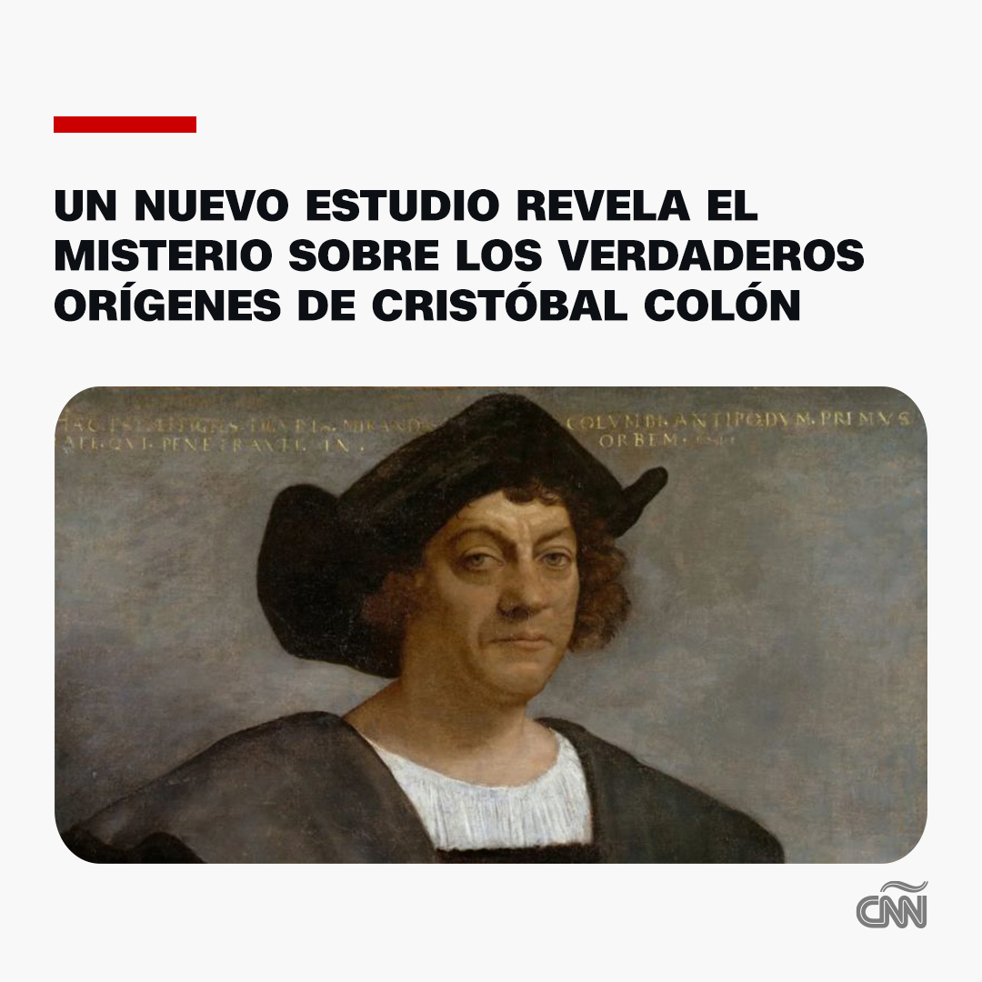 El explorador del siglo XV Cristóbal Colón era un judío sefardí de Europa Occidental, según afirmaron científicos españoles, tras utilizar análisis de #ADN para resolver un misterio que se había perpetuado por varios siglos.

🔗: cnn.it/3U4mAJG