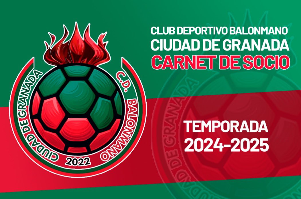 BM Ciudad de Granada (@cbmcgranada) on Twitter photo Campaña de Abonados <a href="/cbmgranada/">cbmgranada</a>
Hazte socio: apoya al Club y beneficiate de promociones de patrocinadores.
Socio Colaborador: 35 €
Con regalo de Primera Equipación(camiseta personalizada)
Socio Simpatizante: 15 €
Abónate en el 608192585
Vamos Granada 🔴🟢 💪💪 Campaña de Abonados <a href="/cbmgranada/">cbmgranada</a>
Hazte socio: apoya al Club y beneficiate de promociones de patrocinadores.
Socio Colaborador: 35 €
Con regalo de Primera Equipación(camiseta personalizada)
Socio Simpatizante: 15 €
Abónate en el 608192585
Vamos Granada 🔴🟢 💪💪