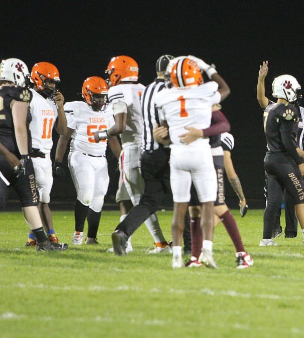 <a href="/MHSAA/">MHSAA</a> even during a hard fought game here are a few shots of #sportsmanship in action. Benton Harbor defenders helping up one of our fullbacks, and one of our players consoling a player after a mistake. It won’t show up in the box score, but this is what makes our sport amazing!