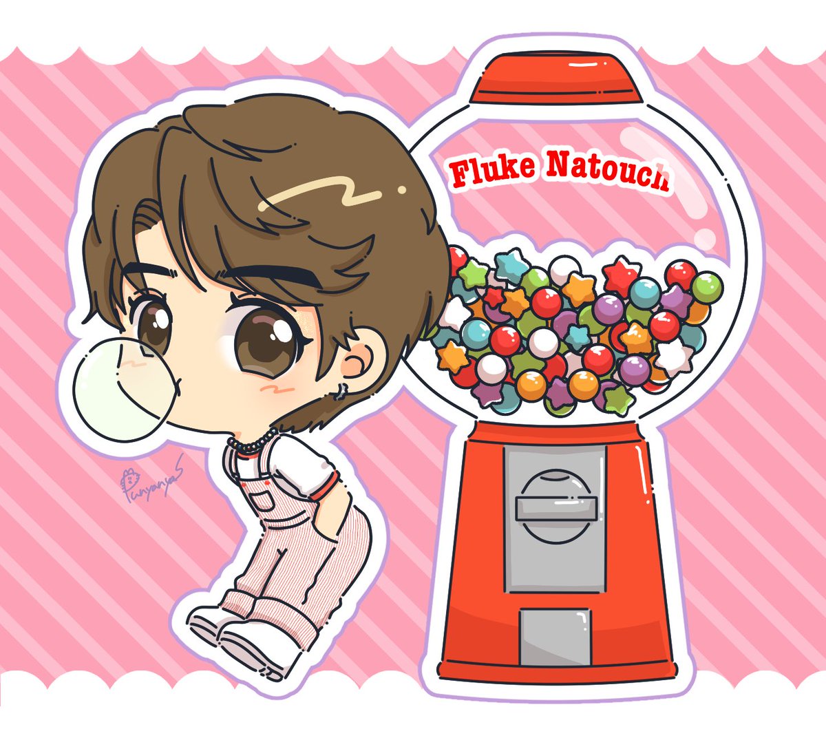 punyanyas's tweet photo. 🔴🟠🟡🟢🔵🟣⚪️

#ThaiActorsFEST
#เจ้าแก้มก้อน #fluke_natouch https://t.co/ixr924kOjy