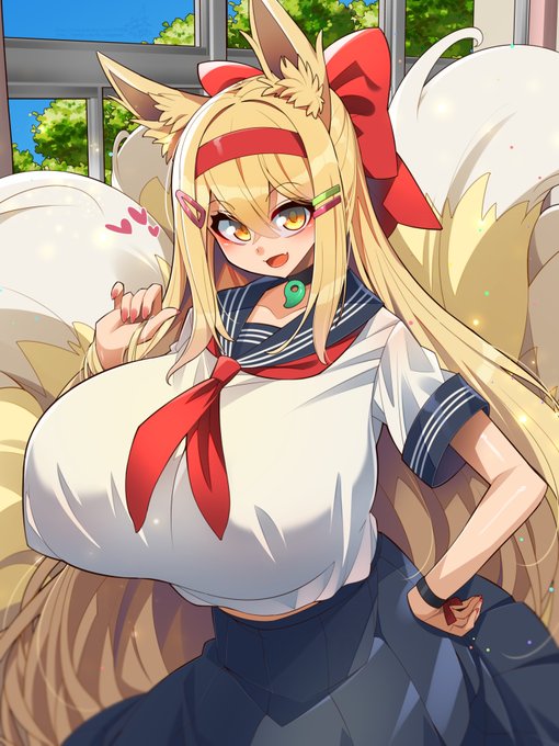 天香のヒルメ(Hirume)
幼馴染フォックス!
#LastOrigin 
#ラストオリジン 
#ラスオリ 
#라스트오리진 