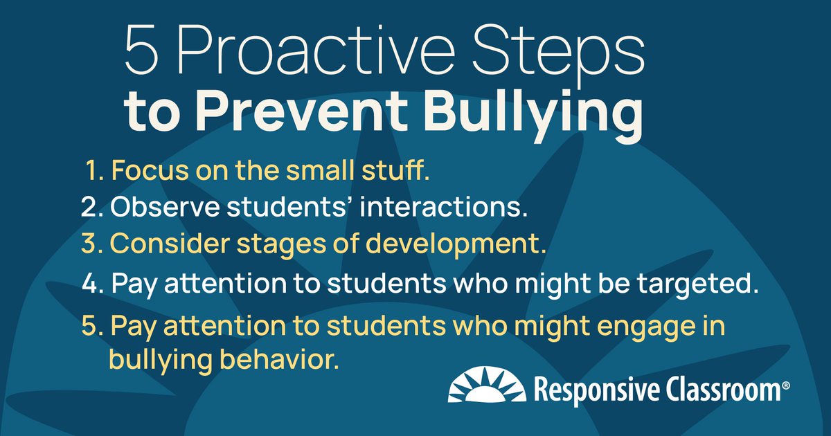Discover five proactive steps you can take to prevent bullying in your classroom. From noticing the little things students say and do to understanding their developmental stages, these steps will help you create a safe, supportive environment for all students.