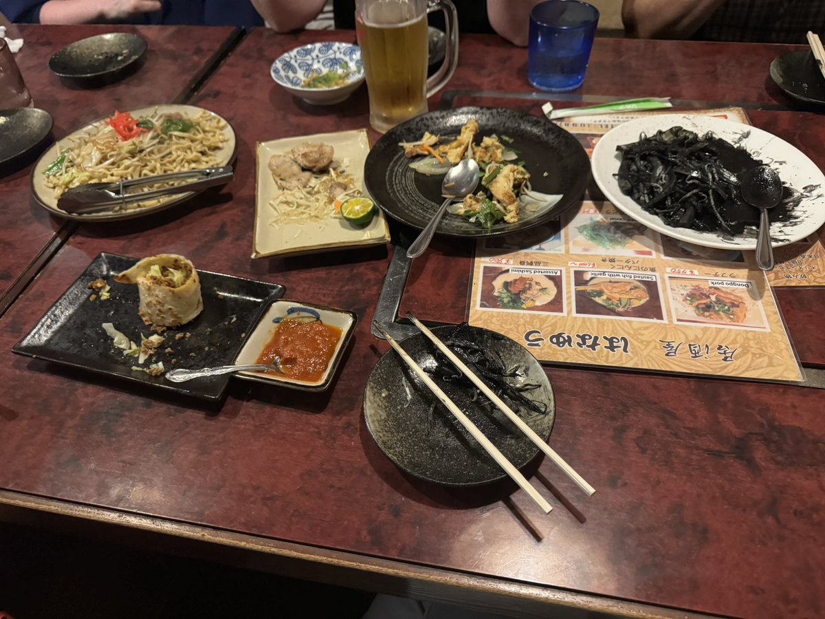 Dinner in Okinawa