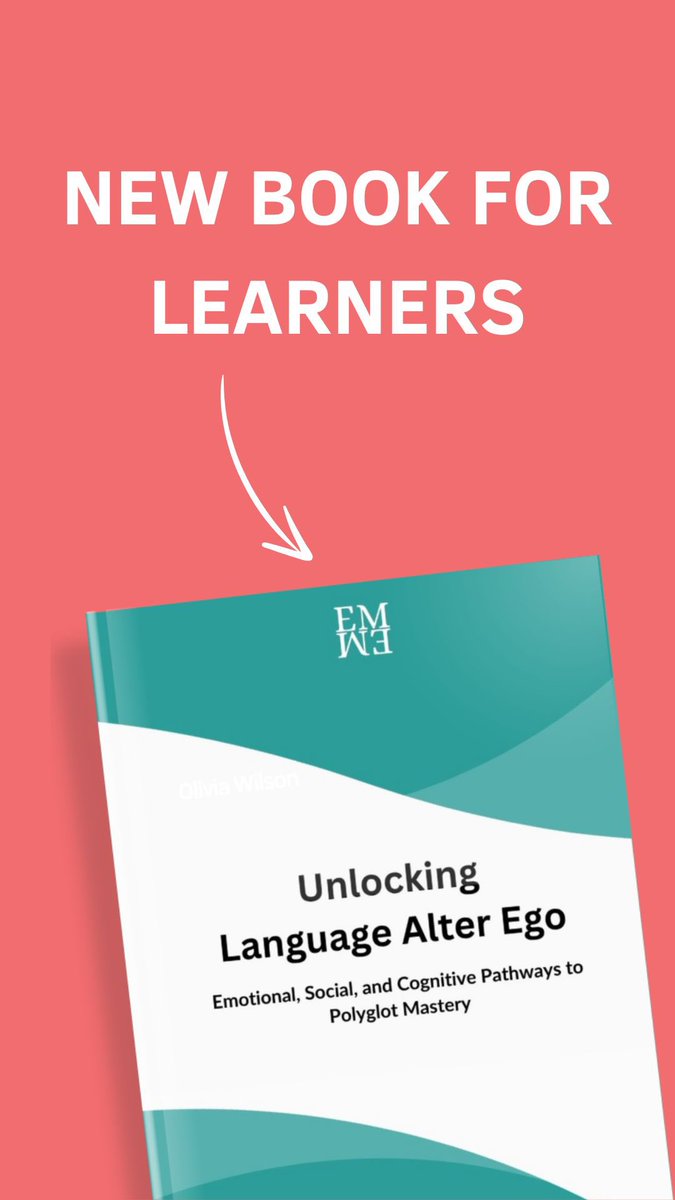 matvekav's tweet image. 📢 First Book Release! 🎉
I’m thrilled to announce the launch of my book in English: Unlocking Language Alter Ego: Emotional, Social, and Cognitive Pathways to Polyglot Mastery!
#languagelearning #bookrelease #polyglottips #learningtips #multilingualism