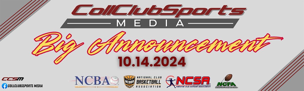 Today is the big day! 

We'll see you at 3:00 PM EST for the big announcement!

<a href="/The_NCBA/">ken</a>, <a href="/TheNCSA/">NCSA</a>, <a href="/TheNCFA/">NCFA</a>, <a href="/TheNCBBAW/">NCBBA-W</a>, <a href="/TheNCBBA/">NCBBA</a>