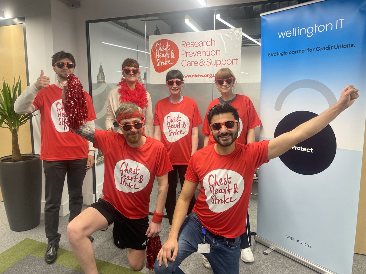 On Thursday to coincide with World Mental Health Day our staff completed a 900km static cycle in aid of <a href="/nichstweet/">Northern Ireland Chest Heart & Stroke</a>! 🚴‍♂️
Well done to all the staff involved! If you would like to support our fundraiser, please click the link here: 🔗hubs.li/Q02TdDTQ0