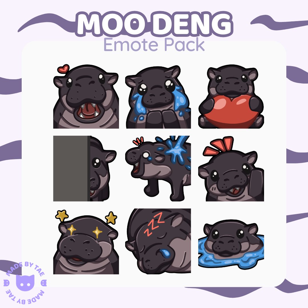 EepyCat_Studio's tweet photo. From cute animals 🦄, anime cuties 💜, to themed collections like Halloween 🎃 and more!

#CuteEmotes #ThemedEmotes #TwitchArt #Streamer https://t.co/bwJS6cS2A5