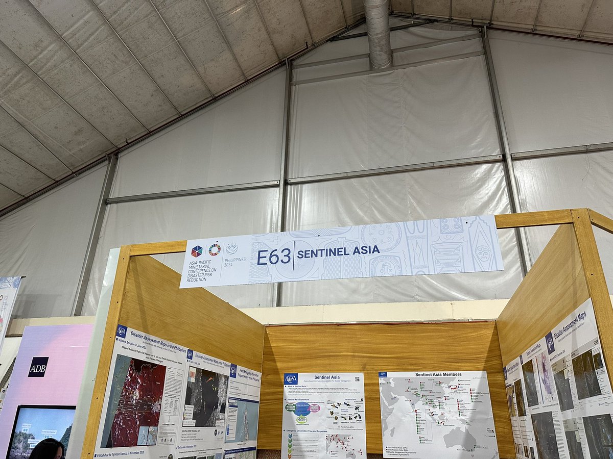 malbiguerras's tweet photo. I visited the #SentinelAsia booth @Sentinel_Asia at the #APMCDRR2024 and spotted the post-disaster map I made in 2020.
Thank you to the Manila Observatory for the opportunity to be part of this initiative, and to Sentinel Asia for featuring my work. https://t.co/6EU6crlHaC