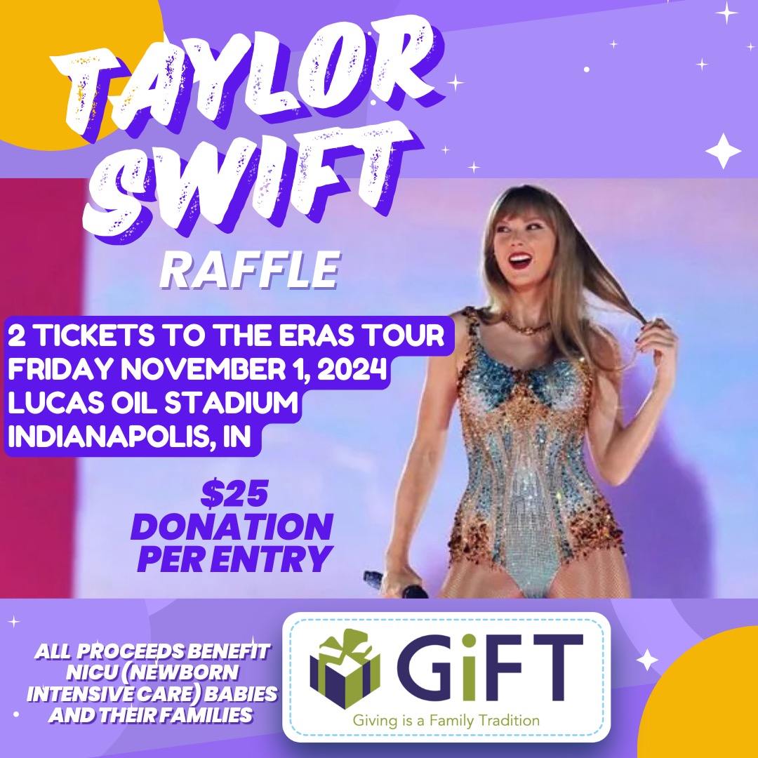 Experience Taylor Swift’s Eras Tour while making a lasting impact on the lives of NICU babies and their families! A $25 donation is all it takes to help our tiniest fighters begin their journey.
Enter the raffle here: one.bidpal.net/giftswiftieraf…
#TaylorSwiftTickets #StLouis