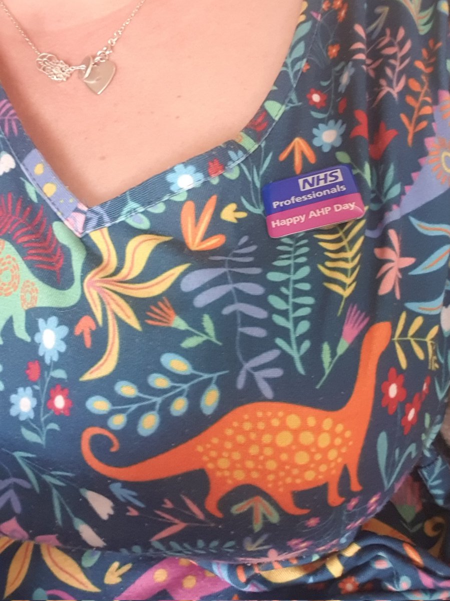 EmmaJCherry87's tweet photo. At an #AHP event today.... approached by several colleagues simply exclaiming 'Popsy'! @popsyclothing bringing #AHPs together with our love of dresses with dinosaurs and pockets https://t.co/zHUbyX56Ee