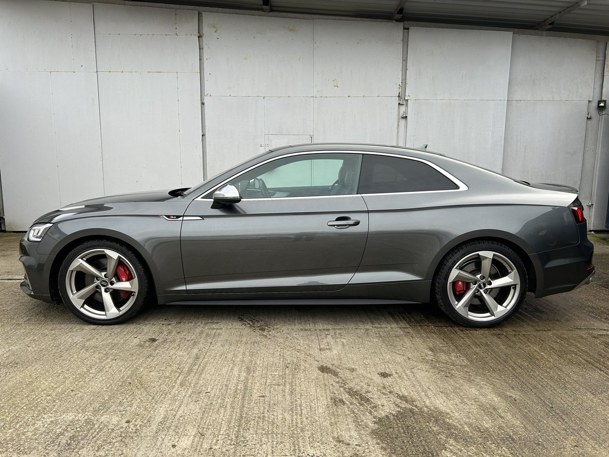 UsedBerkshire's tweet photo. This stunning 2017'67 Audi S5 3.0TFSi Coupe finished in Daytona Grey Pearl is now all ready for sale 😀
See more at  https://t.co/ggyPfeixFc via @YouTube https://t.co/CrT1O0Zw5S
