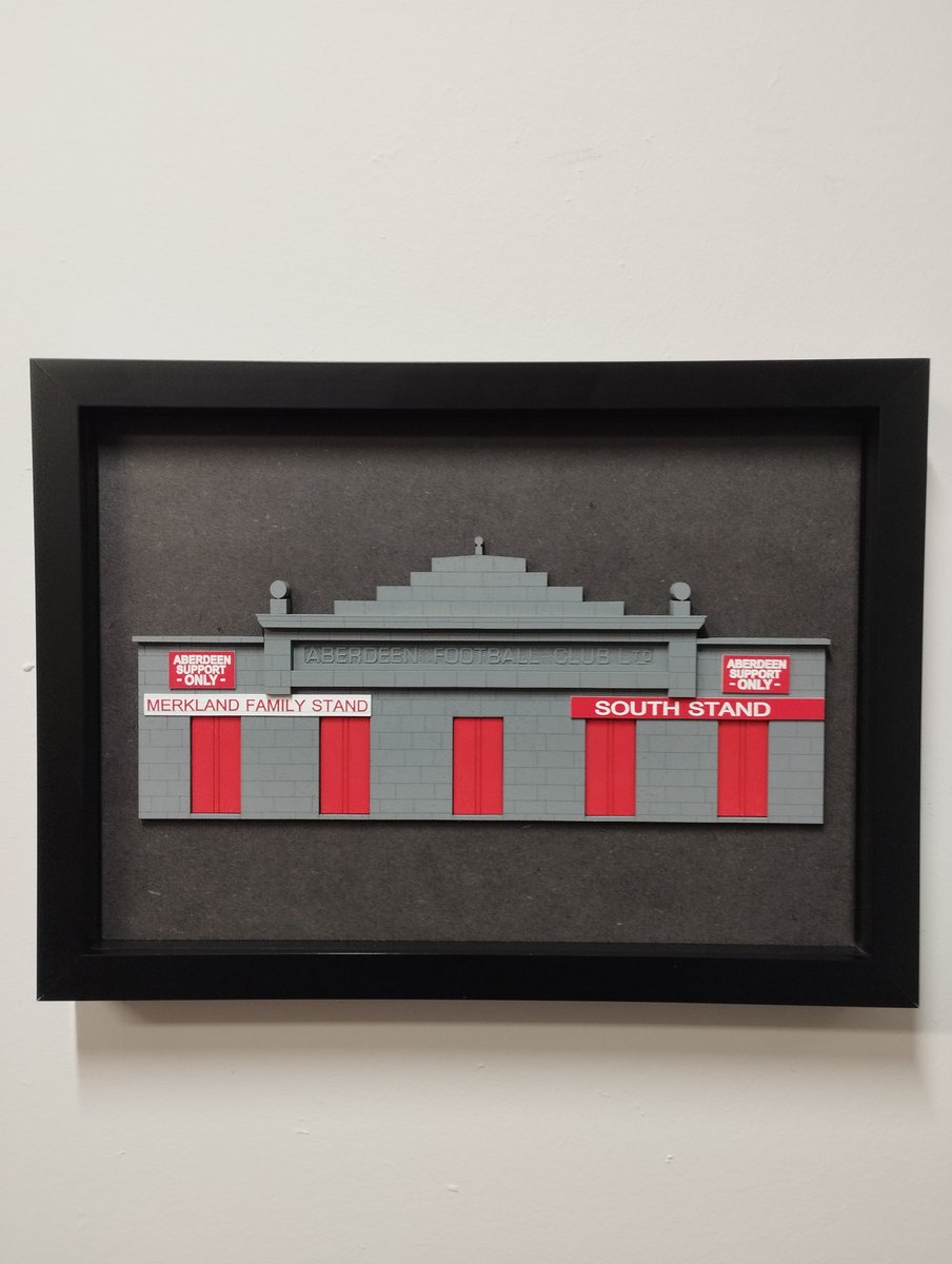 We've managed to colourise and frame 3 of the wooded ground plaques so far with plenty more to come. Ideal Christmas Gifts!

Available to buy at: ravscaledesignsdarwen.bigcartel.com

#ewoodpark #ibrox #pittodrie