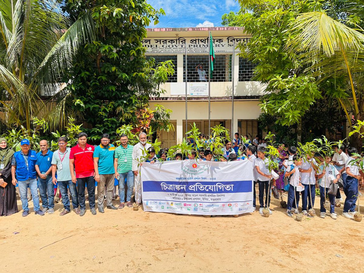 obaidul_munna's tweet photo. Promoting a culture of resilience empowering young people is key, required collective efforts and responsive disaster governance. Student voice should be heard and must involve in planning and implementation #DRRDay #AreYouReady24  @UNDP_BD @ifrc @BDRCS1  #coxsbazar #Bangladesh https://t.co/cPgHix8gKB