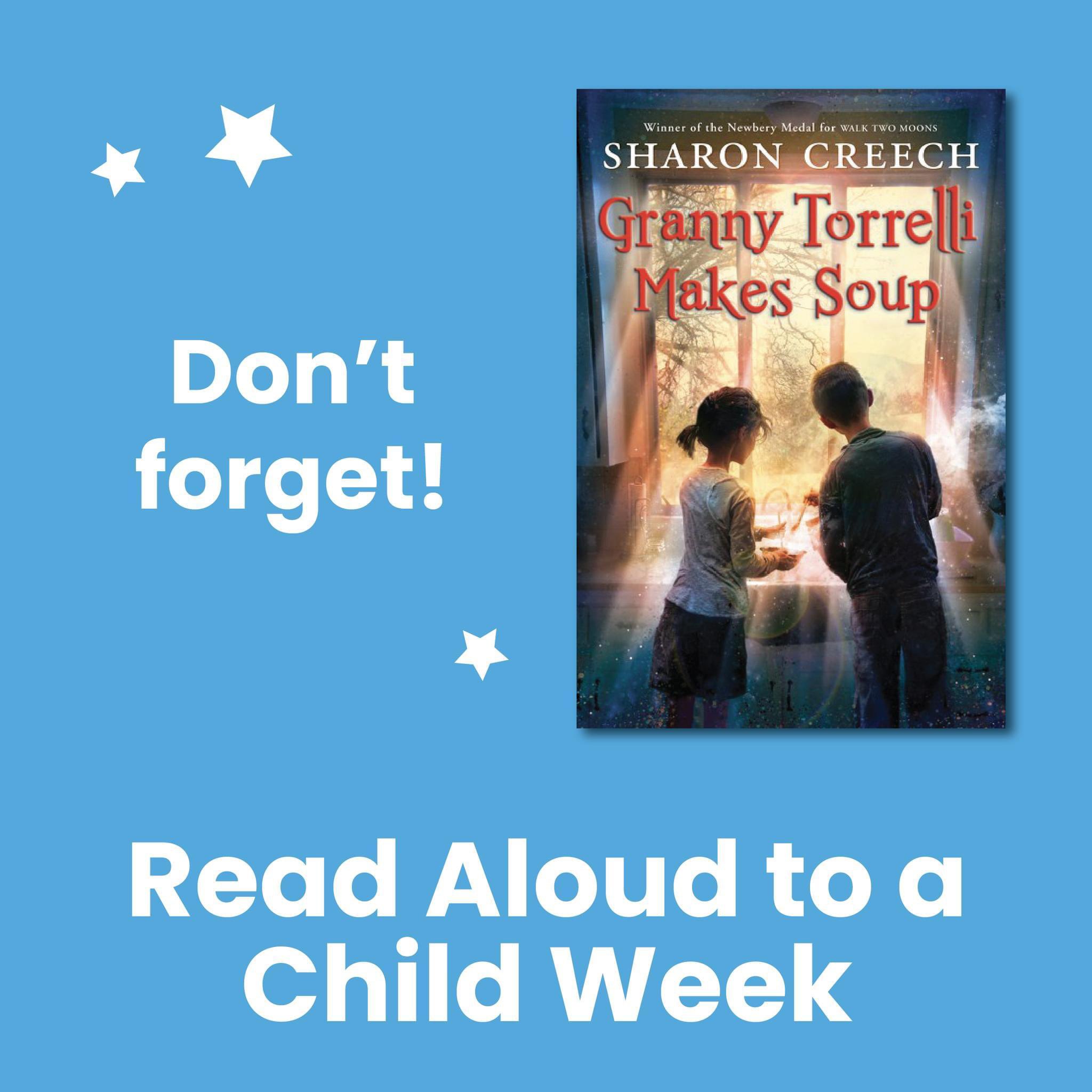 Read to Them on X: &ldquo;Read Aloud to a Child Week starts Oct. 20th 