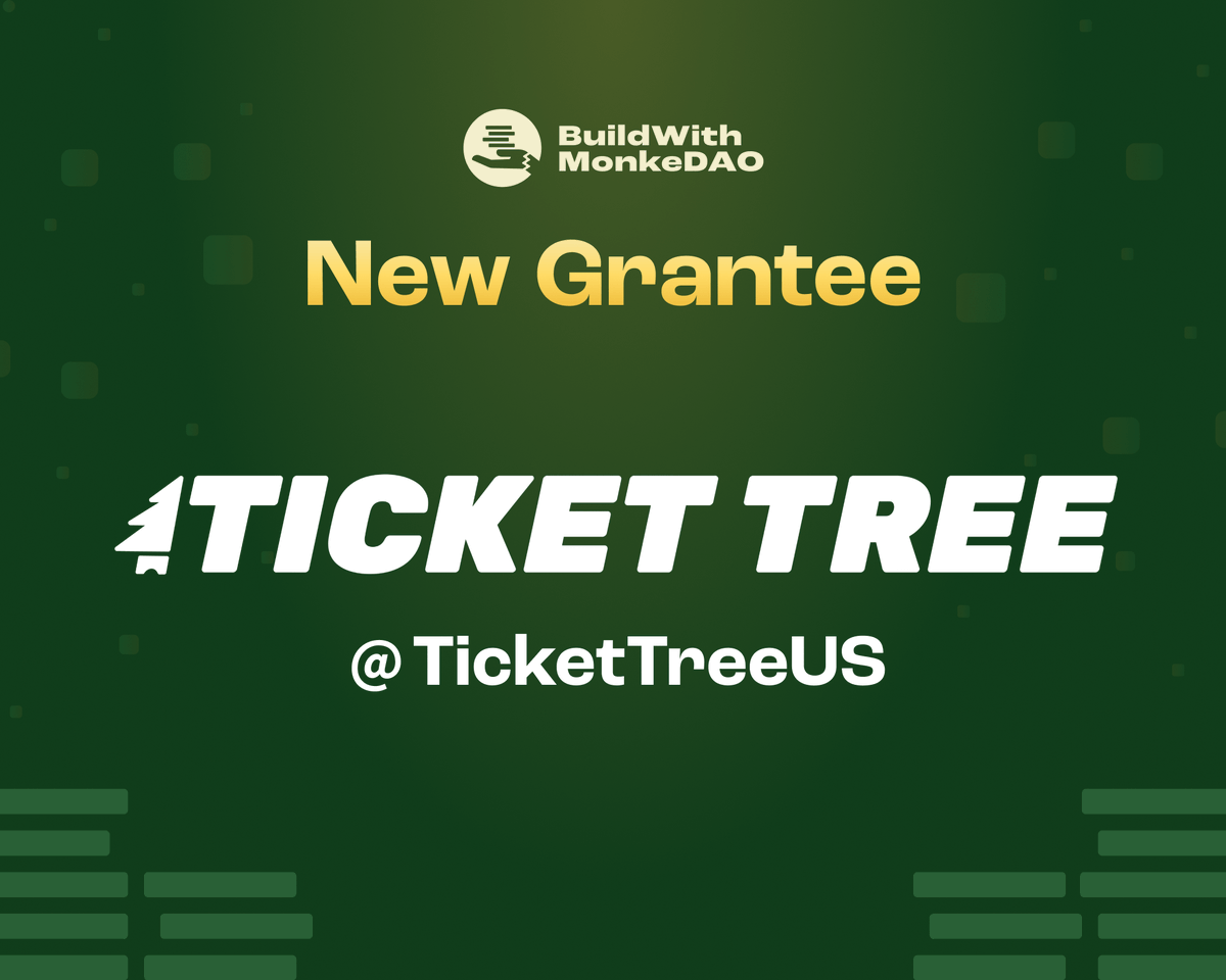 MonkeFoundry's tweet photo. While we love live events, the ticketing systems that support them seem flawed. 🎟️

As such, we're excited to announce that we've accepted @TicketTreeUS into the BWMD Grant Program.

Let's dive in! | 👇 | 🏈🥊⚽️🎤🎪 https://t.co/Yi8bxPYIeB