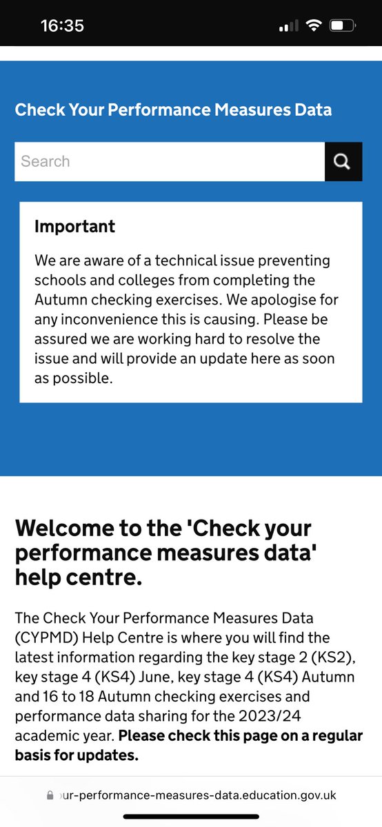 RJohnson_118's tweet photo. @KOGormley @ASCL_UK @educationgovuk I’m guessing you’ve probably seen this already. Also news from a FB group is that a handful managed to get on and download some data. No us though unfortunately. https://t.co/q73HAR4BjW