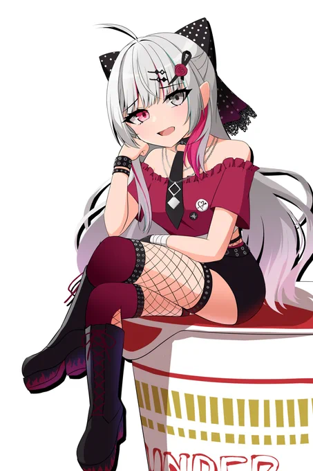 スーパーカリスマヌードルストッパー#にじさんじ妄想ストア #流石神絵師 