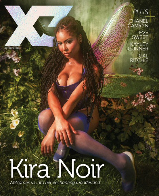 Check out the second issue of X3 magazine!&nbsp;🧚🏽&zwj;♀️💕 Get intimate with me, @TheChanelCamryn, @imevesweet<a href="/tag/mvsales"class="tags"><span>#mvsales</span></a>
