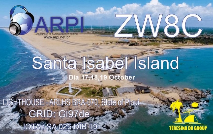 EA7FMT's tweet photo. ACTIVACIÓN ISLA SANTA ISABEL IOTA (SA-025) ZW8C Información: https://t.co/n9QGIeir6v foto http://Qrz.comACTIVACIÓN DXPedition un grupo de operadores de radio activos desde la Isla Santa Isabel IOTA (SA-025) del 17 al 19 de octubre de 2024 Info. https://t.co/eCmKuChZ79 https://t.co/28LnGEJY6y