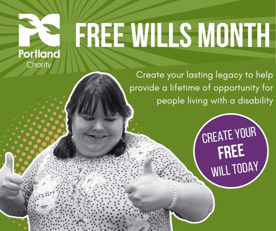 ❓You know we’re ‘Outstanding,’ but did you know we’re a charity?

This #FreeWillsMonth, we’ve partnered with ow.ly/tmv150TKNlC to offer you a FREE online Will—no obligation to leave anything to Portland Charity.

ow.ly/UrJS50TKNlE