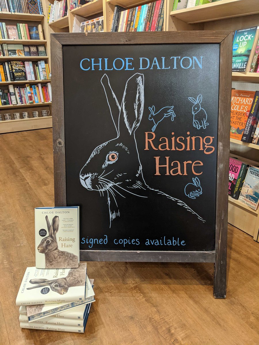 Rossiter Books (@rossiterbooks) on Twitter photo We love this book so much, it has received the A-frame treatment.
Gorgeous sprayed edge edition in our shops too!
#raisinghare <a href="/chloedaltonuk/">Chloe Dalton</a> <a href="/canongatebooks/">Canongate (has left)</a>
<a href="/Indies_Alliance/">Independent Alliance</a> We love this book so much, it has received the A-frame treatment.
Gorgeous sprayed edge edition in our shops too!
#raisinghare <a href="/chloedaltonuk/">Chloe Dalton</a> <a href="/canongatebooks/">Canongate (has left)</a>
<a href="/Indies_Alliance/">Independent Alliance</a>