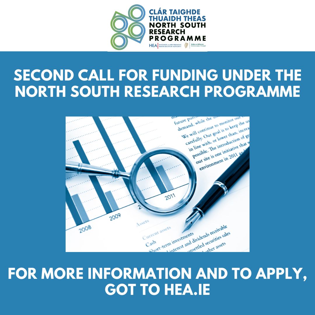 We are delighted to announce that the second call for funding under the North South Research Programme has now opened. For all the details, go to: 
bit.ly/3BKAo5X
