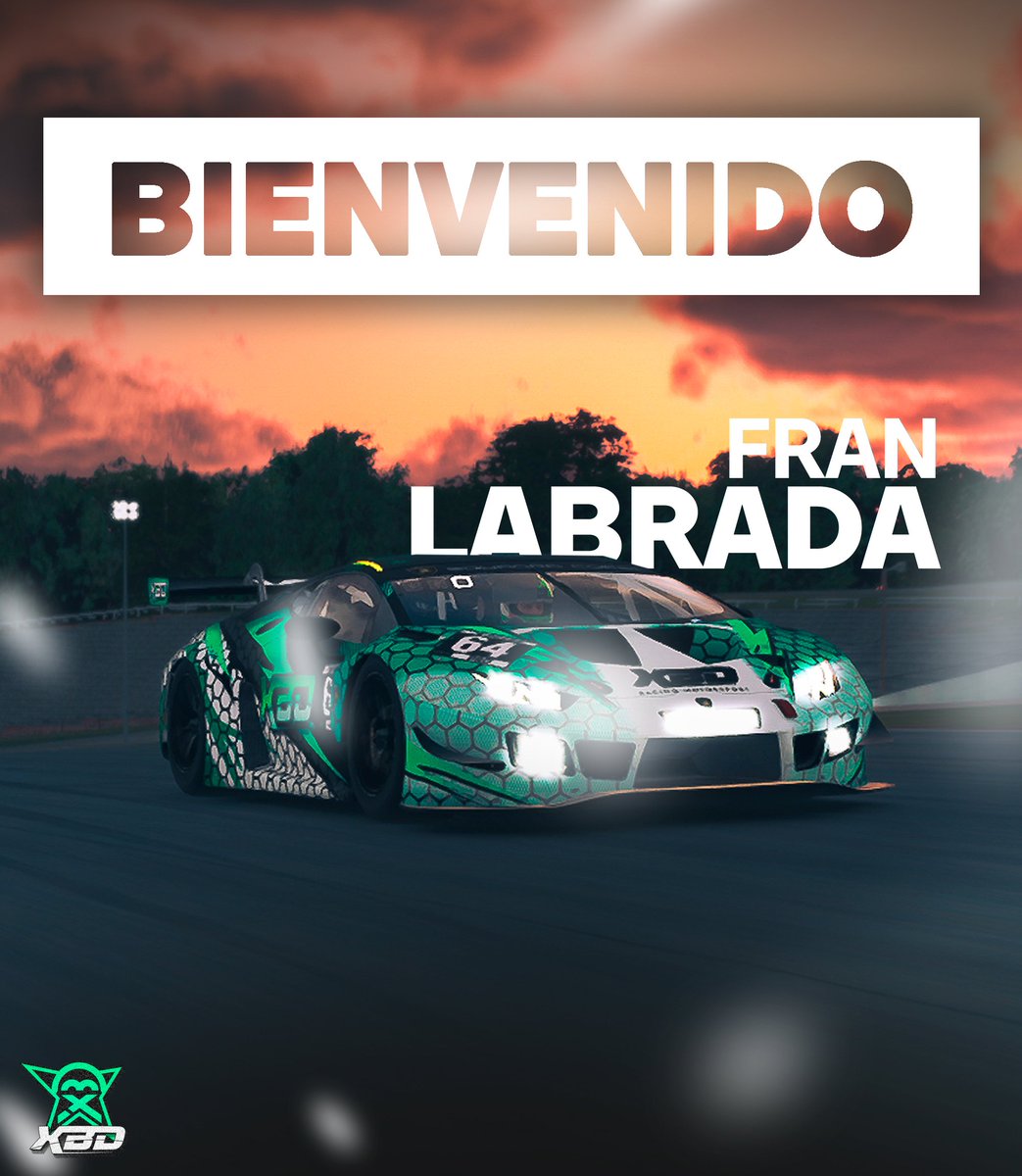 🗞️ NEW DRIVER 🗞️ 😎

Semana de anunciar nuevas presentaciones 😌

Nos complace anunciar la llegada de <a href="/Fran160300/">WhyToreHD</a>, chico 10 con un potencial enorme, como demostró en la PREQ del IVRA con el P3 ¡De locos! ✈️

¡Enhorabuena y gracias por aceptar el reto Fran!

#GreenPower #GoXBD