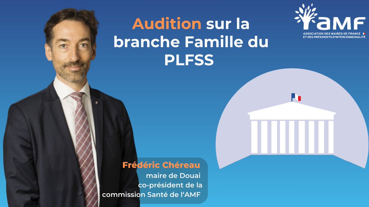 🏦[AUDITION A L'ASSEMBLEE GENERALE]
<a href="/chereau/">Frederic Chereau</a> a échangé avec le député <a href="/LouisBoyard/">Louis Boyard</a> , rapporteur de la branche Famille du PLFSS pour 2025. 

Il a pu évoquer la mise en place du service public de la petite enfance qui confie aux communes un statut d’autorité organisatrice, ce qui